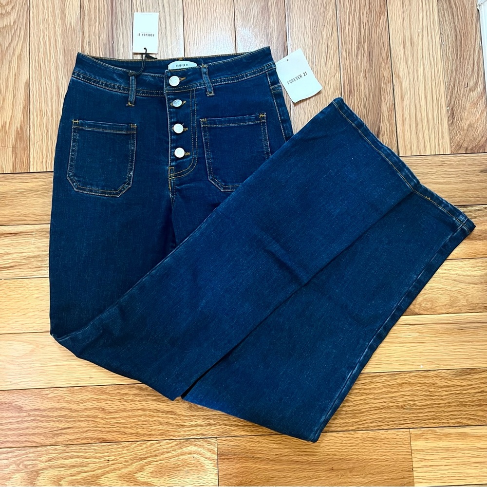 Forever 21 High Waisted Flare Jeans